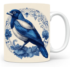 Collectable mok Magpie Beker voor koffie of tas voor thee