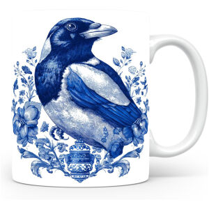 Collectable mok Magpie Beker voor koffie of tas voor thee