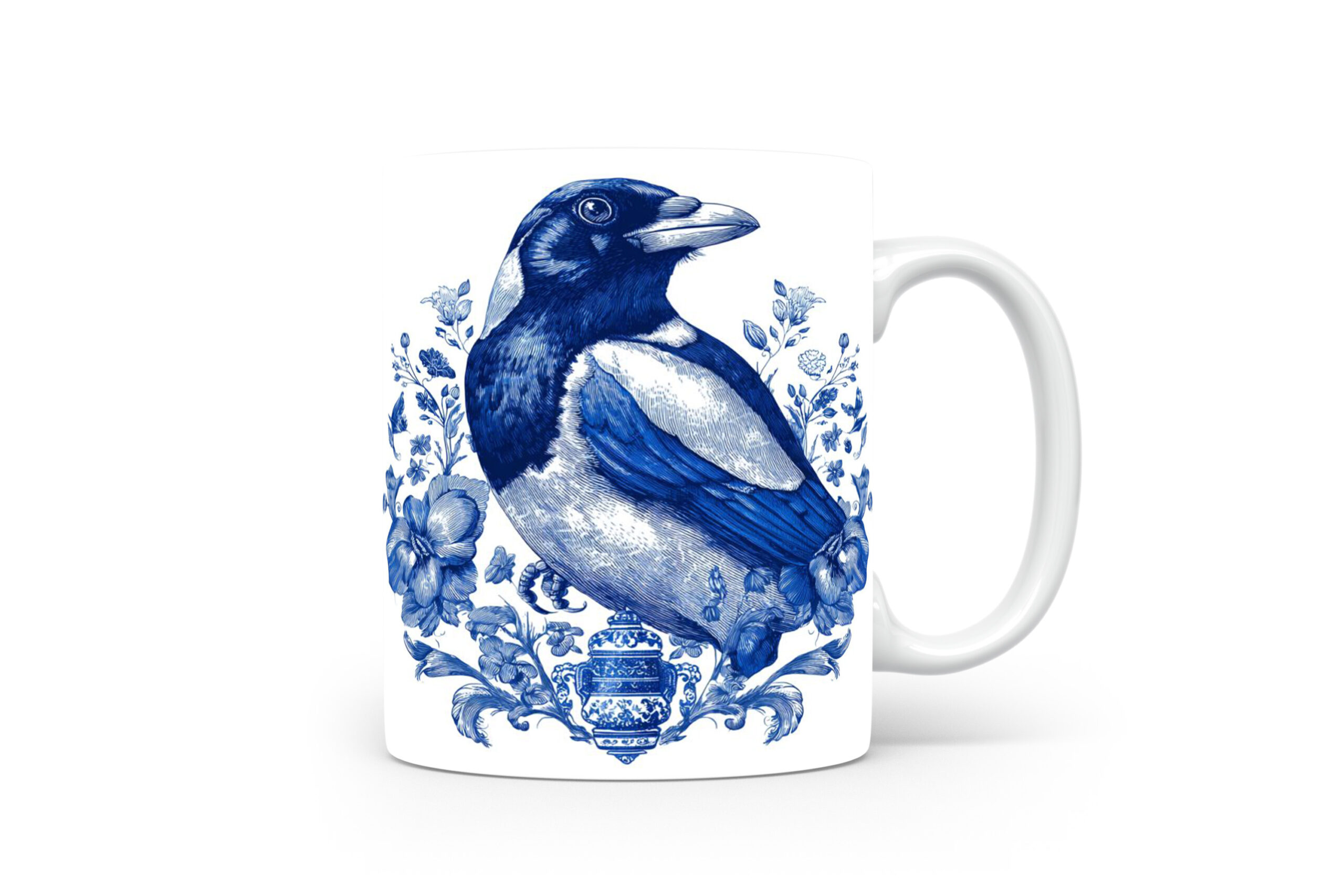 Mok Magpie Collectable mok Magpie Beker voor koffie of tas voor thee