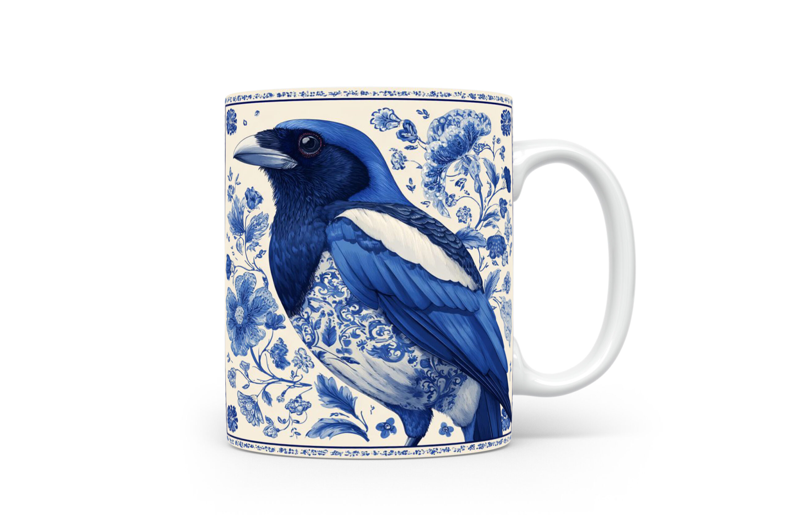 Mok Magpie Collectable mok Magpie Beker voor koffie of tas voor thee