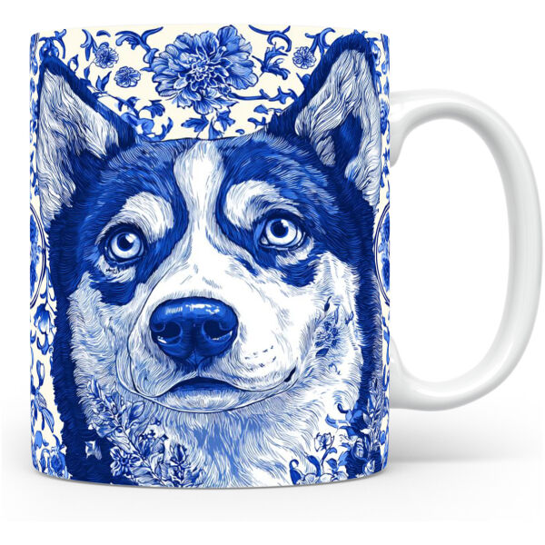 Mok Malamute Husky Mix Collectable mok Malamute Husky mix Beker voor koffie of tas voor thee