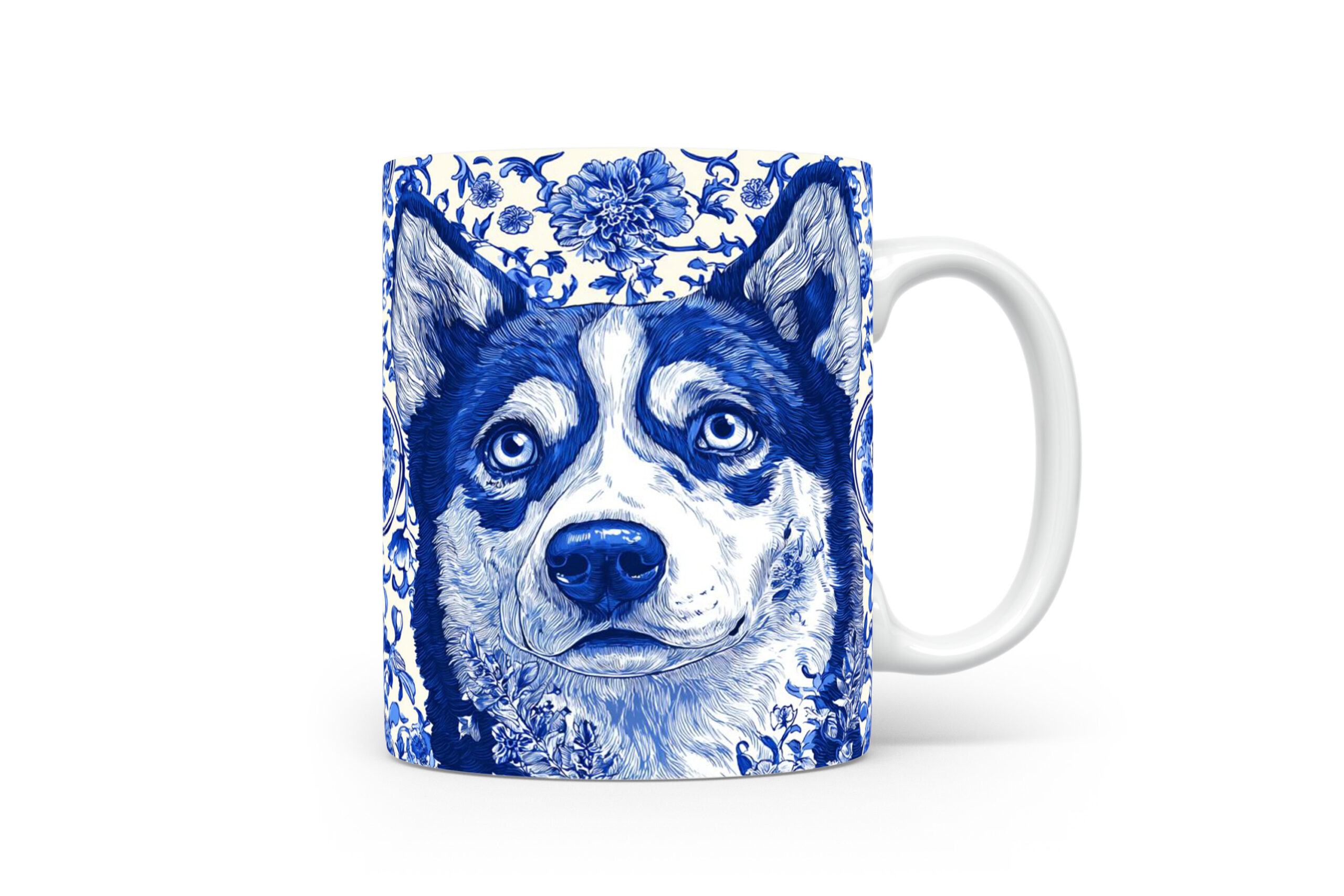 Mok Malamute Husky Mix Collectable mok Malamute Husky mix Beker voor koffie of tas voor thee