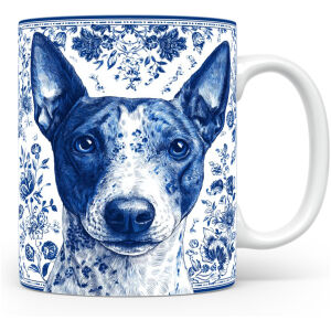 Collectable mok Basenji Beker voor koffie of tas voor thee