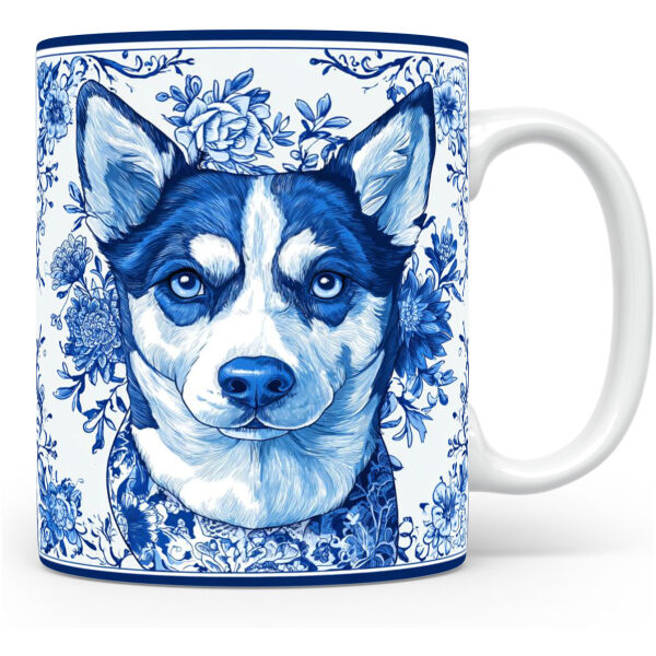 Mok Malamute Husky Mix Collectable mok Malamute Husky mix Beker voor koffie of tas voor thee