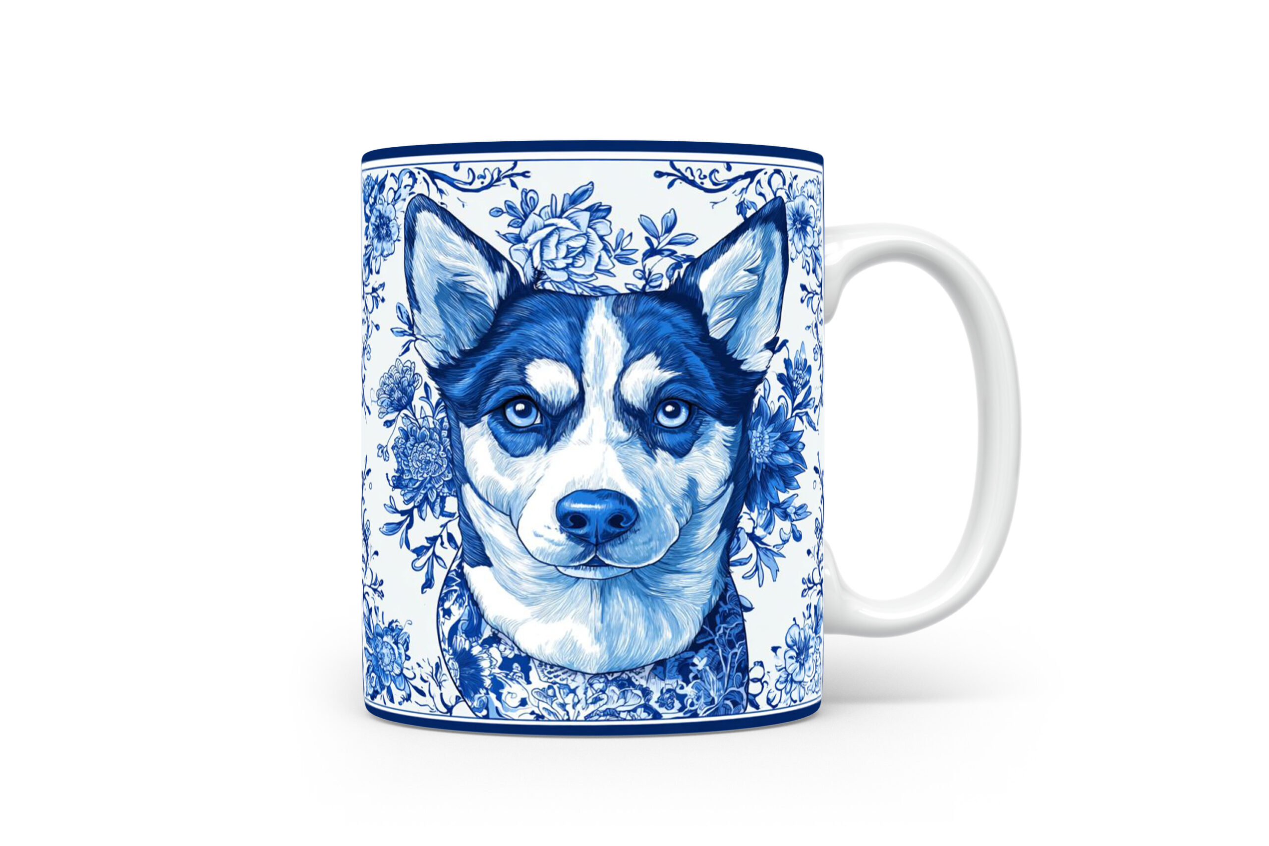 Mok Malamute Husky Mix Collectable mok Malamute Husky mix Beker voor koffie of tas voor thee