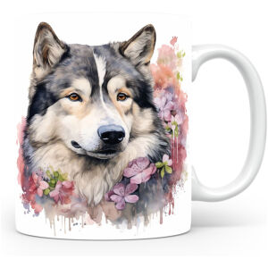 Collectable mok Malamute Beker voor koffie of tas voor thee