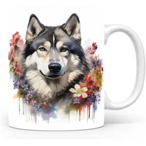 Collectable mok Malamute Beker voor koffie of tas voor thee