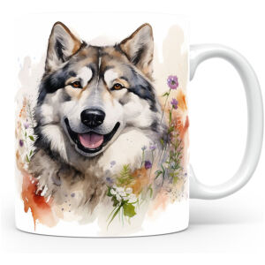 Collectable mok Malamute Beker voor koffie of tas voor thee