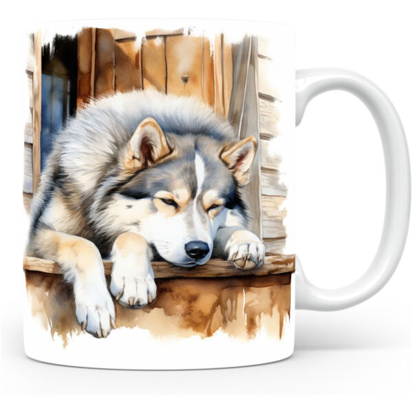 Mok Malamute Collectable mok Malamute Beker voor koffie of tas voor thee