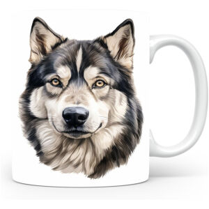 Collectable mok Malamute Beker voor koffie of tas voor thee