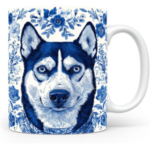 Collectable mok Malamute Beker voor koffie of tas voor thee