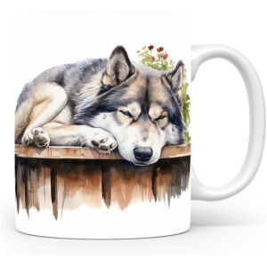Collectable mok Malamute Beker voor koffie of tas voor thee
