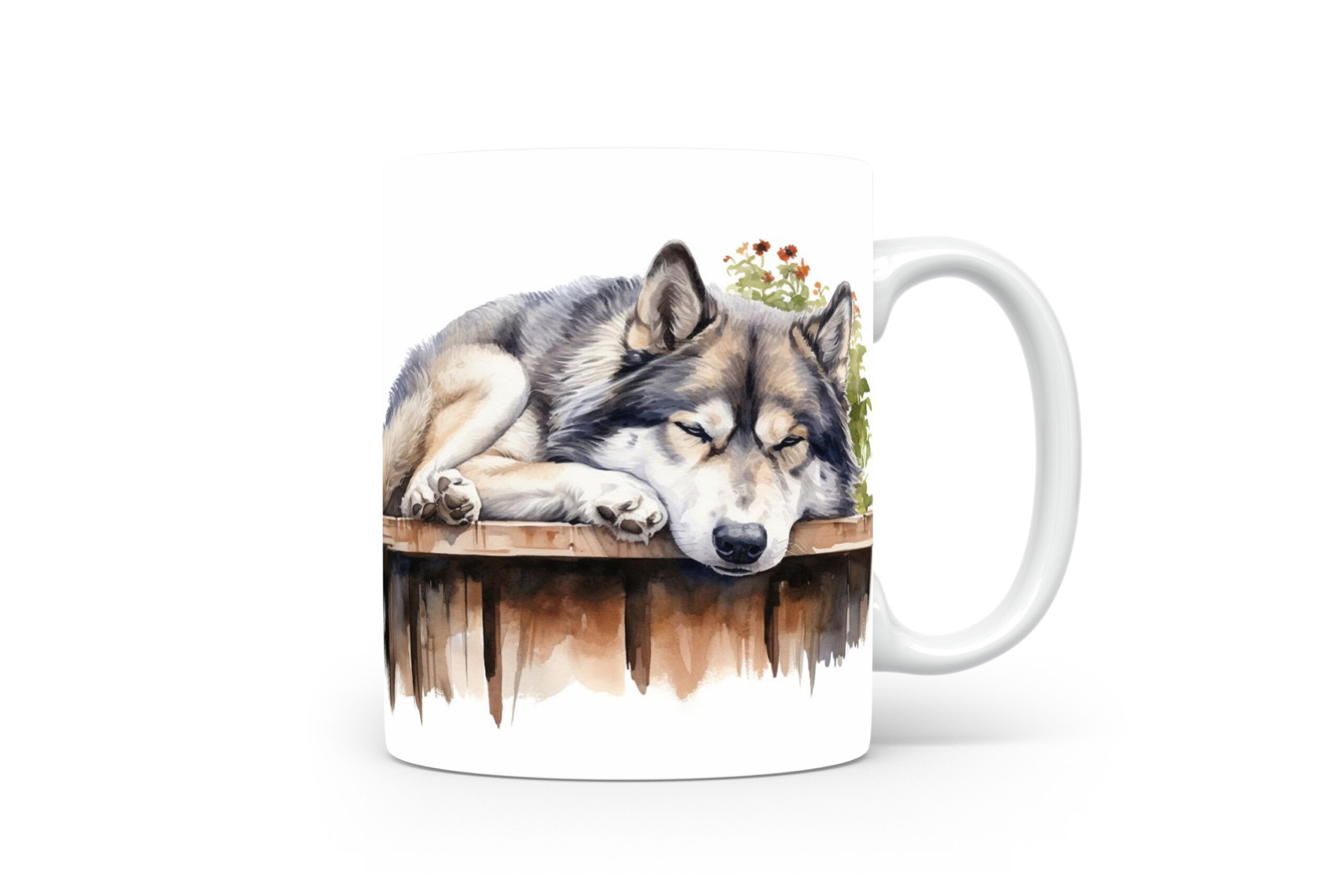 Mok Malamute Collectable mok Malamute Beker voor koffie of tas voor thee