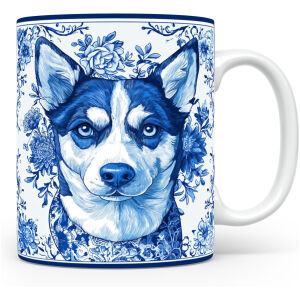 Collectable mok Malamute Beker voor koffie of tas voor thee