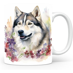 Collectable mok Malamute Beker voor koffie of tas voor thee