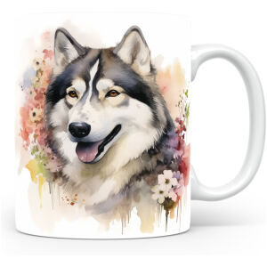 Collectable mok Malamute Beker voor koffie of tas voor thee