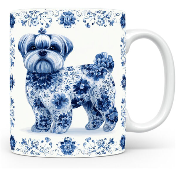 Mok Maltese Collectable mok Maltese Beker voor koffie of tas voor thee