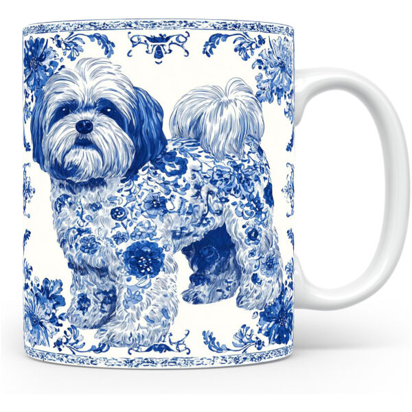 Mok Maltese Collectable mok Maltese Beker voor koffie of tas voor thee