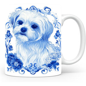 Collectable mok Maltese Beker voor koffie of tas voor thee