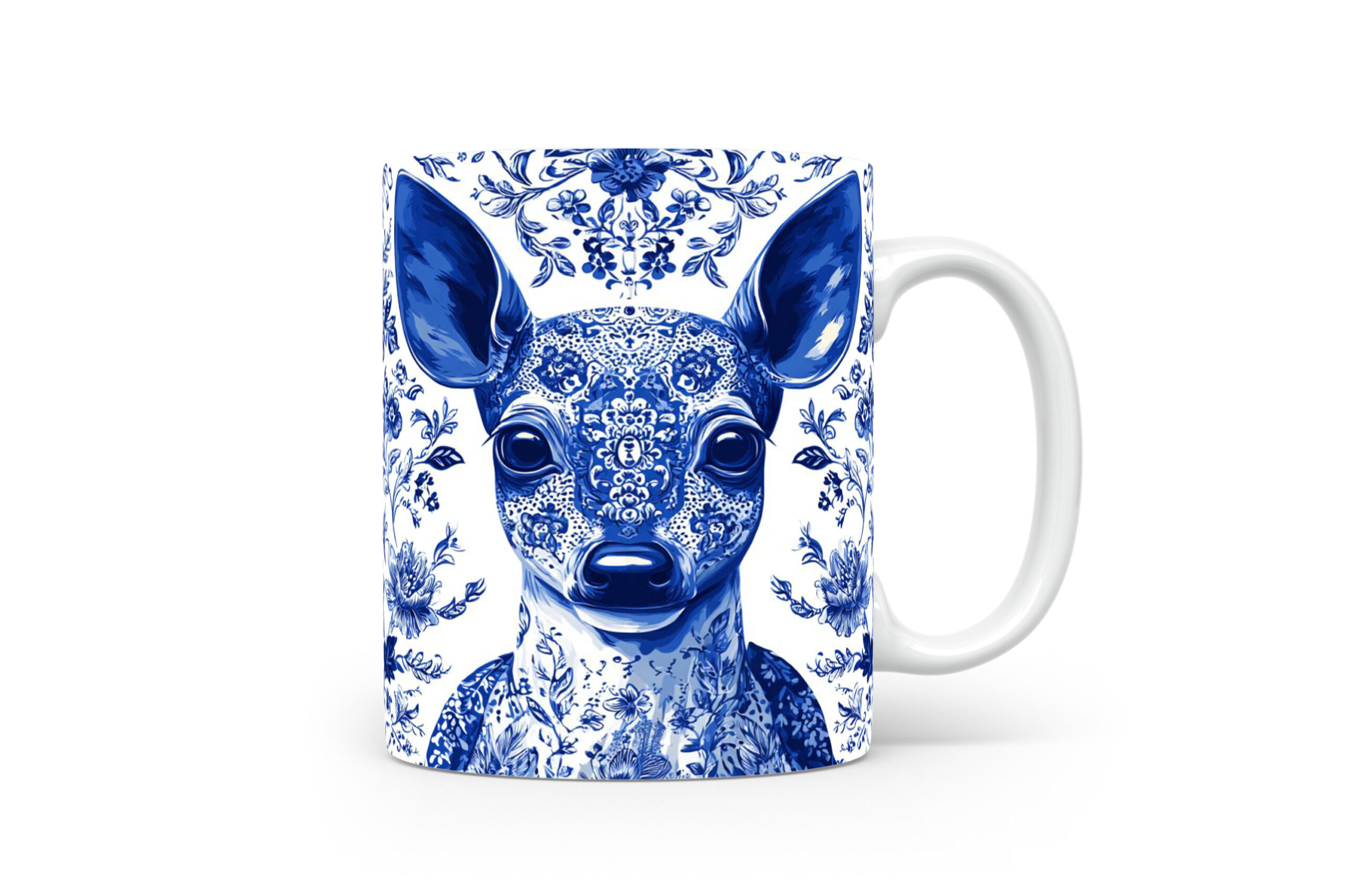 Mok Muntjac Hond Collectable mok Muntjac hond Beker voor koffie of tas voor thee