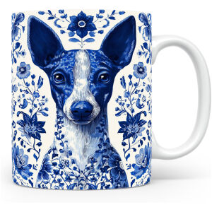 Collectable mok Muntjac hond Beker voor koffie of tas voor thee