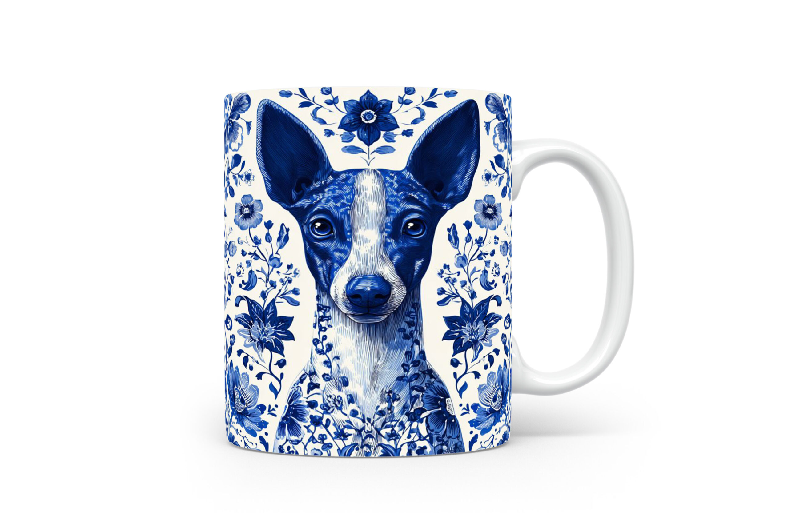 Mok Muntjac Hond Collectable mok Muntjac hond Beker voor koffie of tas voor thee