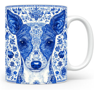 Collectable mok Muntjac hond Beker voor koffie of tas voor thee