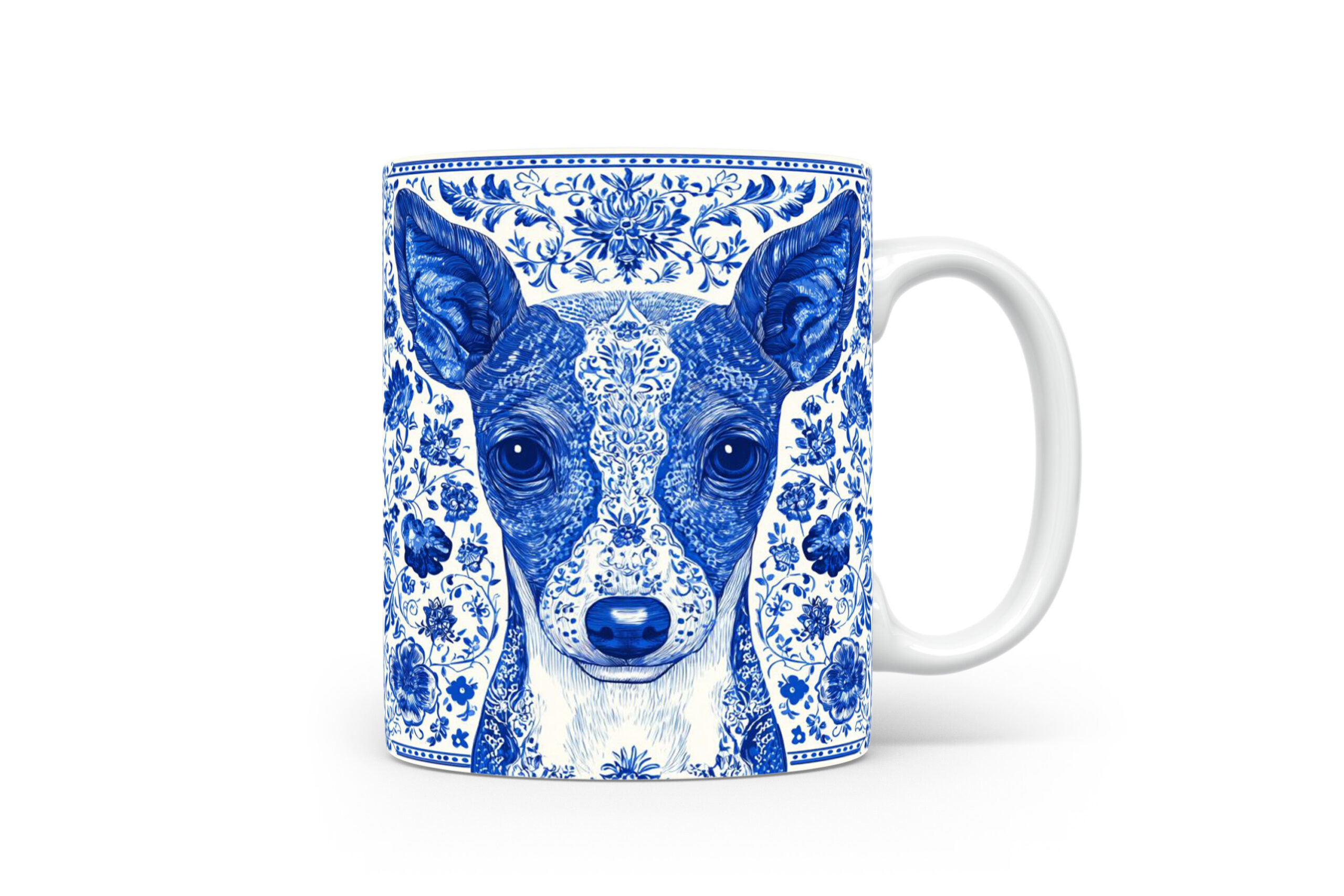 Mok Muntjac Hond Collectable mok Muntjac hond Beker voor koffie of tas voor thee