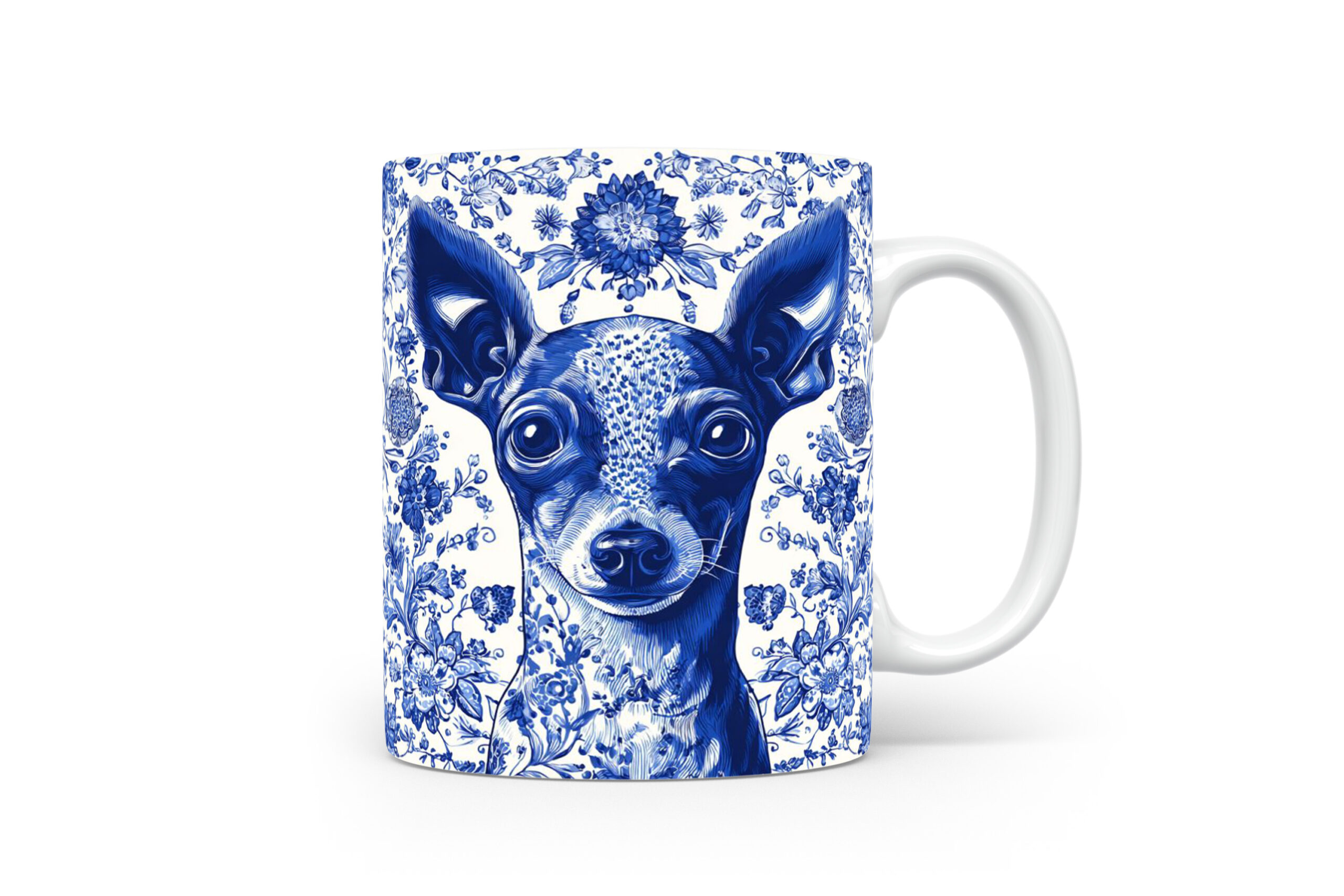 Mok Muntjac Hond Collectable mok Muntjac hond Beker voor koffie of tas voor thee