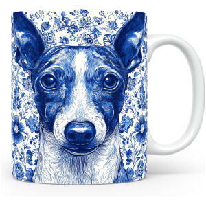 Collectable mok Muntjac hond Beker voor koffie of tas voor thee