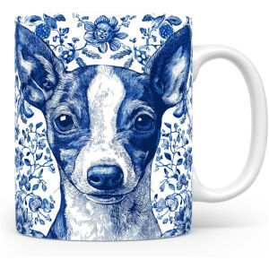 Collectable mok Muntjac hond Beker voor koffie of tas voor thee