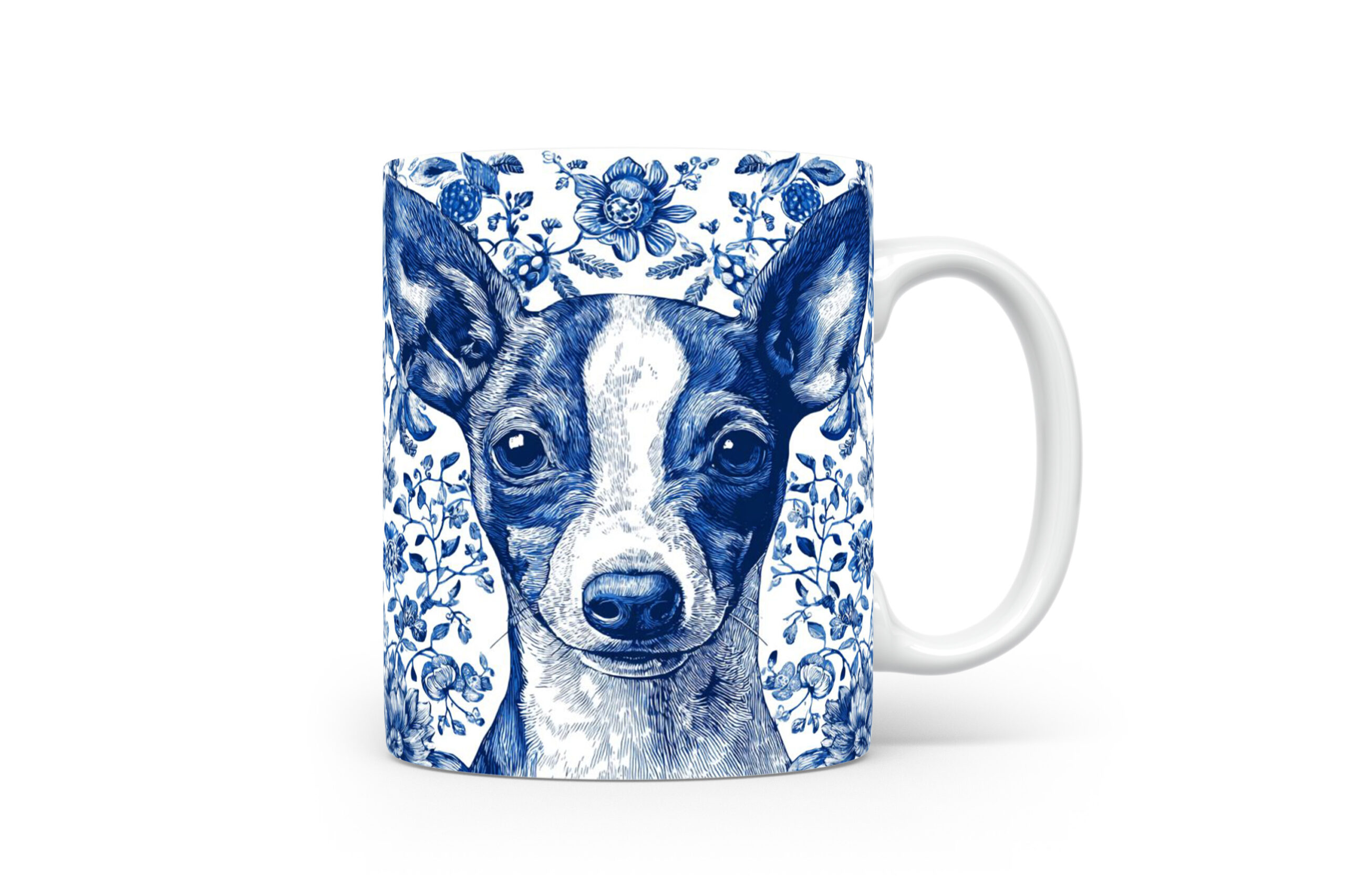 Mok Muntjac Hond Collectable mok Muntjac hond Beker voor koffie of tas voor thee
