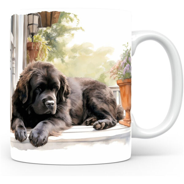 Collectable mok Newfoundland Beker voor koffie of tas voor thee