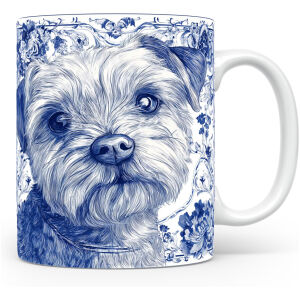 Collectable mok Norfolk terrier Beker voor koffie of tas voor thee