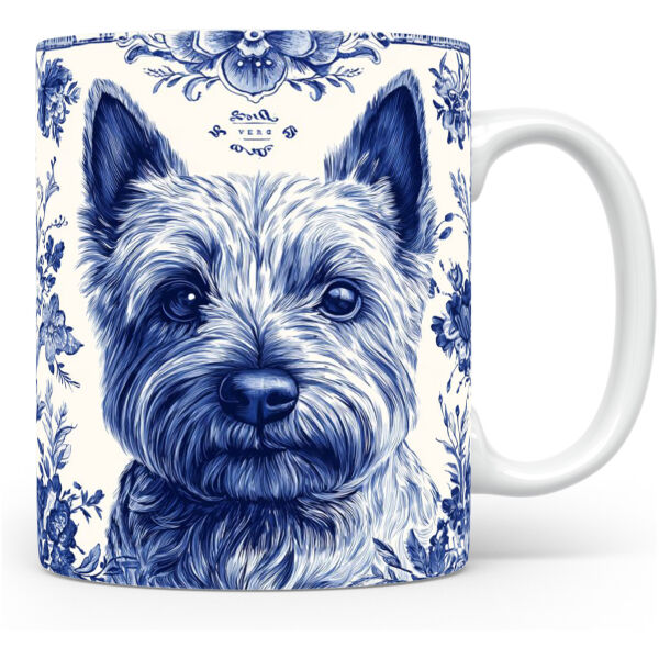 Collectable mok Norwich terrier Beker voor koffie of tas voor thee