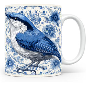 Collectable mok Nuthatch Beker voor koffie of tas voor thee