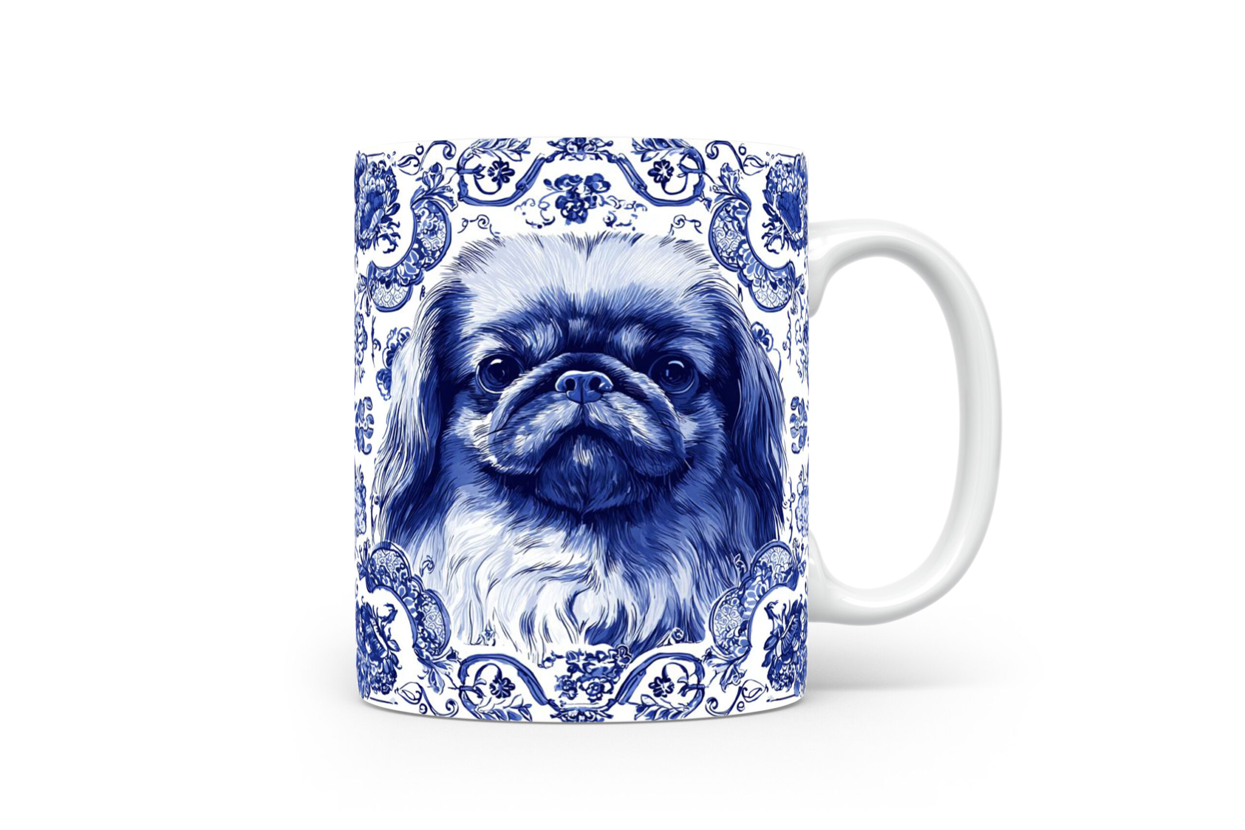 Mok Pekinees Collectable mok Pekinees Beker voor koffie of tas voor thee