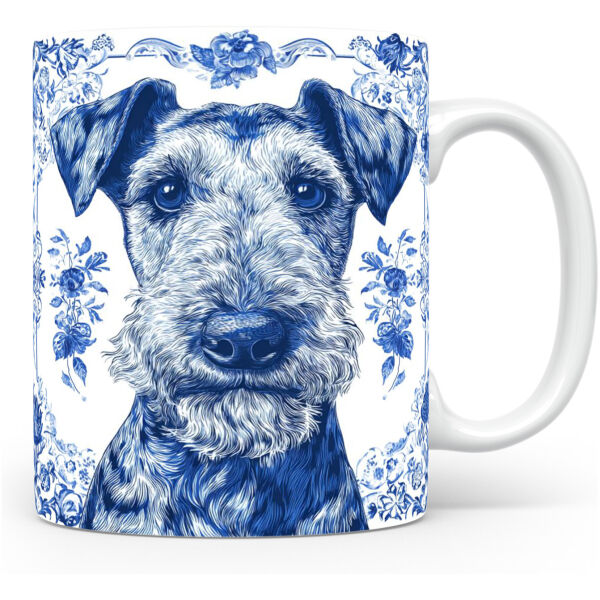 Collectable mok Airedale terrier Beker voor koffie of tas voor thee
