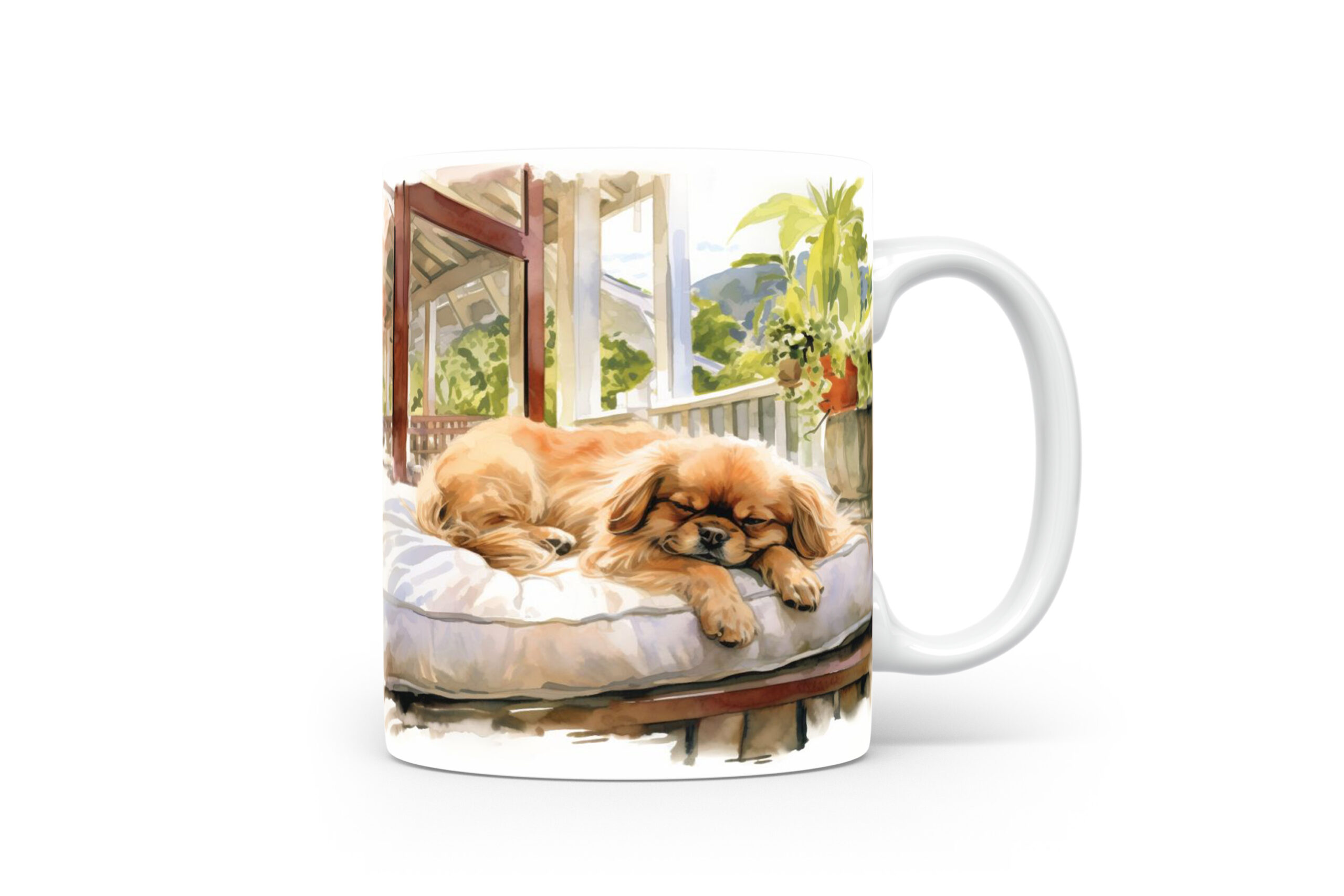 Mok Pekinees Collectable mok Pekinees Beker voor koffie of tas voor thee