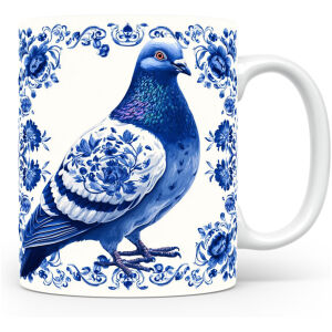 Collectable mok Duif Beker voor koffie of tas voor thee