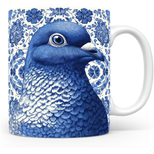 Collectable mok Duif Beker voor koffie of tas voor thee