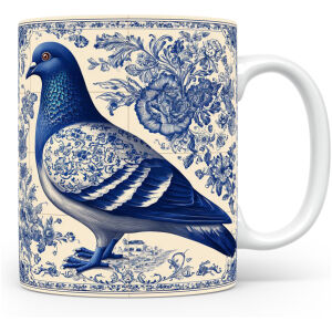 Collectable mok Duif Beker voor koffie of tas voor thee