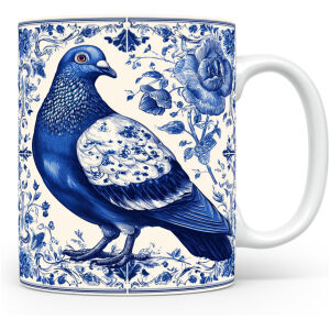 Collectable mok Duif Beker voor koffie of tas voor thee