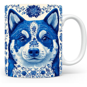 Collectable mok Pomsky Beker voor koffie of tas voor thee