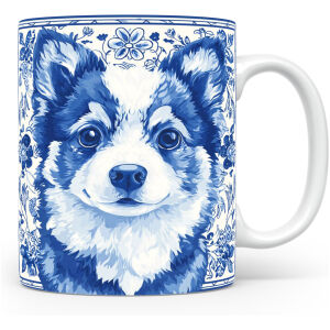 Collectable mok Pomsky Beker voor koffie of tas voor thee