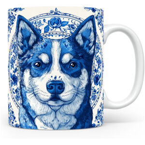 Collectable mok Pomsky Beker voor koffie of tas voor thee