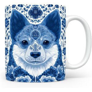 Collectable mok Pomsky Beker voor koffie of tas voor thee