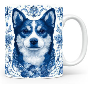Collectable mok Pomsky Beker voor koffie of tas voor thee