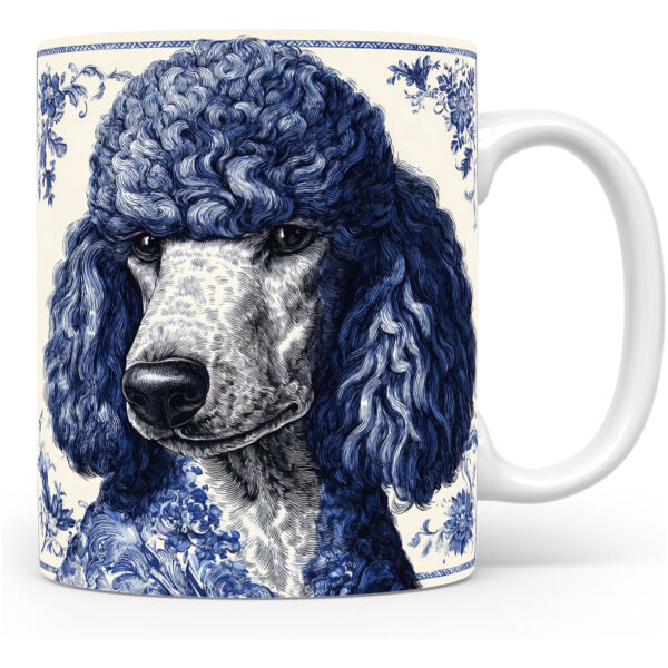 Collectable mok Poodle Beker voor koffie of tas voor thee