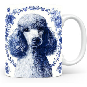 Collectable mok Poodle Beker voor koffie of tas voor thee